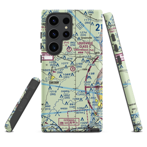 Greenridge RLA Restricted Landing Area (IN14) VFR Sectional Samsung Phone Case