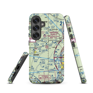 Greenridge RLA Restricted Landing Area (IN14) VFR Sectional Samsung Phone Case