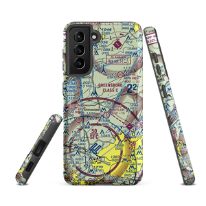 Greensboro North Airport (36NC) VFR Sectional Samsung Phone Case