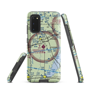 Greenville Airport (GRE) VFR Sectional Samsung Phone Case