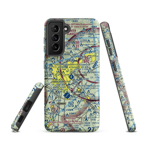 Greenville Downtown Airport (GMU) VFR Sectional Samsung Phone Case