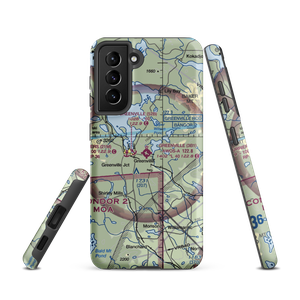 Greenville Municipal Airport (3B1) VFR Sectional Samsung Phone Case