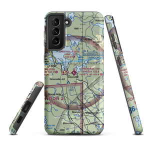 Greenville Municipal Airport (3B1) VFR Sectional Samsung Phone Case