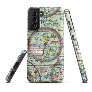 Greenville Municipal Airport (6D6) VFR Sectional Samsung Phone Case