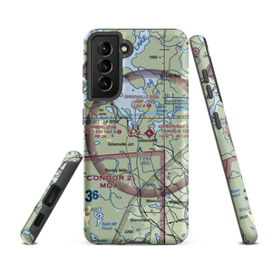 Greenville Seaplane Base (52B) VFR Sectional Samsung Phone Case