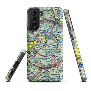 Greenville Spartanburg International Airport (GSP) VFR Sectional Samsung Phone Case