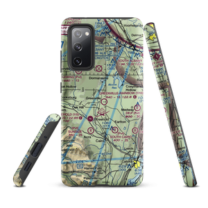 Greenville-Rainbow Airport (1H4) VFR Sectional Samsung Phone Case