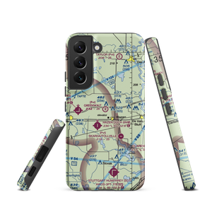 Greenwalt Company Airport (AR10) VFR Sectional Samsung Phone Case