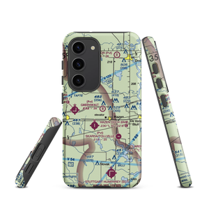 Greenwalt Company Airport (AR10) VFR Sectional Samsung Phone Case