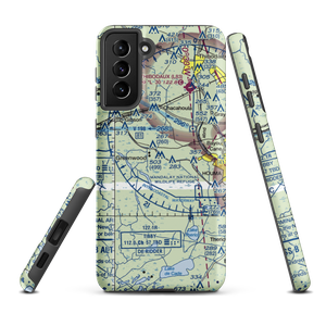 Greenwood Plantation Ultralightport (LS93) VFR Sectional Samsung Phone Case