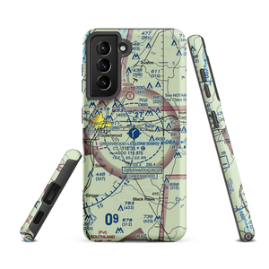 Greenwood–Leflore Airport (GWO) VFR Sectional Samsung Phone Case