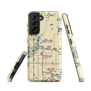 Grenora Centennial Airport (7N6) VFR Sectional Samsung Phone Case