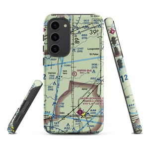 Griffin Airport (0IL2) VFR Sectional Samsung Phone Case