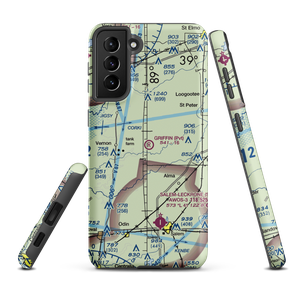 Griffin Airport (0IL2) VFR Sectional Samsung Phone Case