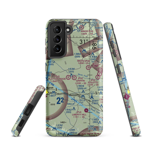 Griffin Airport (12TX) VFR Sectional Samsung Phone Case