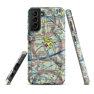 Griffin Spalding County Airport (6A2) VFR Sectional Samsung Phone Case