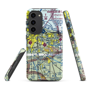 Griffith-Merrillville Airport (05C) VFR Sectional Samsung Phone Case