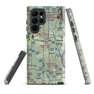 Grimes Airport (1OK7) VFR Sectional Samsung Phone Case