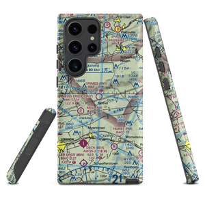 Grimes Airport (8N1) VFR Sectional Samsung Phone Case