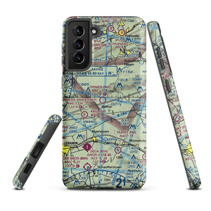 Grimes Airport (8N1) VFR Sectional Samsung Phone Case