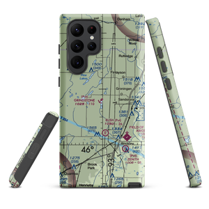 Grindstone Lake Seaplane Base (0MN2) VFR Sectional Samsung Phone Case