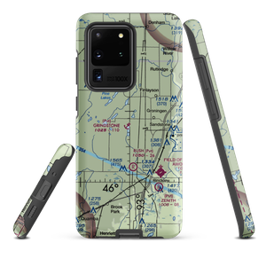 Grindstone Lake Seaplane Base (0MN2) VFR Sectional Samsung Phone Case