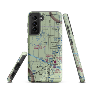 Grindstone Lake Seaplane Base (0MN2) VFR Sectional Samsung Phone Case