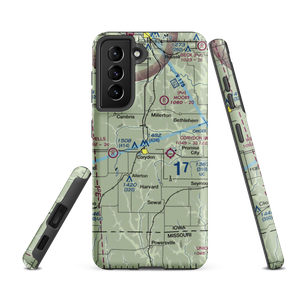 Grismore Airport (IA07) VFR Sectional Samsung Phone Case
