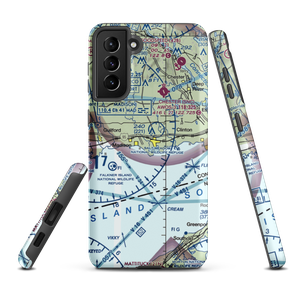 Griswold Airport (N04) VFR Sectional Samsung Phone Case