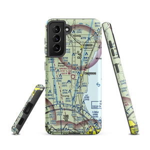 Gross Airport (52I) VFR Sectional Samsung Phone Case