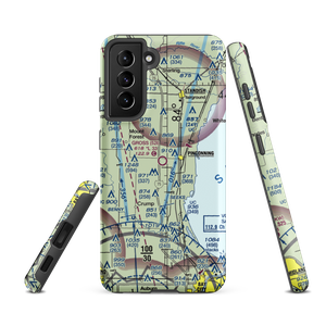 Gross Airport (52I) VFR Sectional Samsung Phone Case