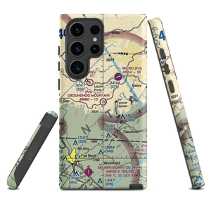 Groundhog Mountain Airport (00VI) VFR Sectional Samsung Phone Case