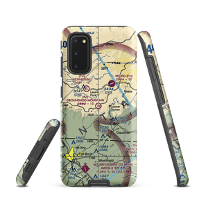 Groundhog Mountain Airport (00VI) VFR Sectional Samsung Phone Case