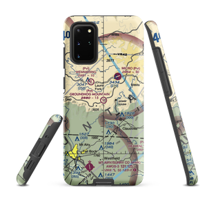 Groundhog Mountain Airport (00VI) VFR Sectional Samsung Phone Case