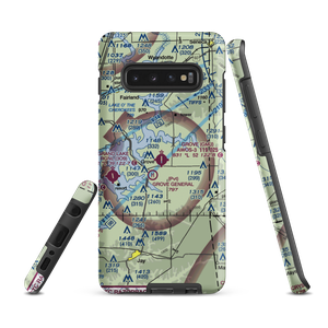 Grove Municipal Airport (GMJ) VFR Sectional Samsung Phone Case