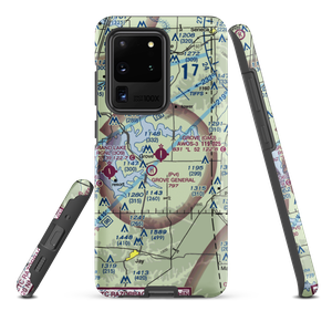 Grove Municipal Airport (GMJ) VFR Sectional Samsung Phone Case