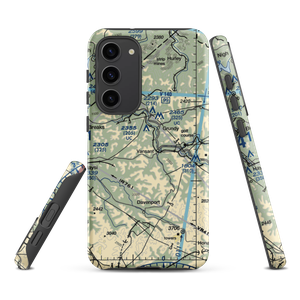 Grundy Municipal Airport (GDY) VFR Sectional Samsung Phone Case