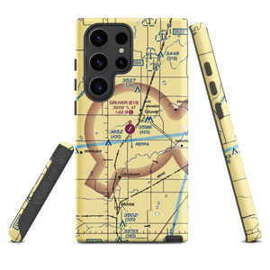 Gruver Municipal Airport (E19) VFR Sectional Samsung Phone Case