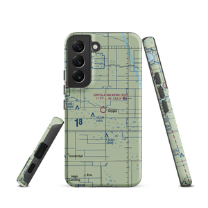 Grygla Municipal Mel Wilkens Field (3G2) VFR Sectional Samsung Phone Case