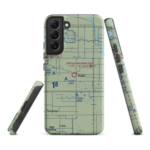 Grygla Municipal Mel Wilkens Field (3G2) VFR Sectional Samsung Phone Case