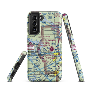 Gull Bay Landing Airport (00OK) VFR Sectional Samsung Phone Case