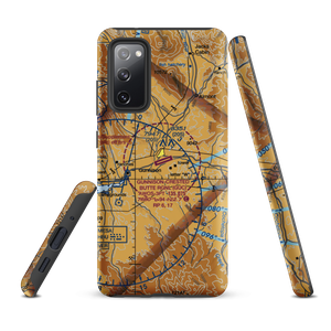 Gunnison Crested Butte Regional Airport (GUC) VFR Sectional Samsung Phone Case