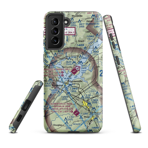 Guntersville Municipal Joe Starnes Field (8A1) VFR Sectional Samsung Phone Case