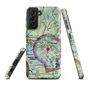 Gustafson Airport (OK34) VFR Sectional Samsung Phone Case