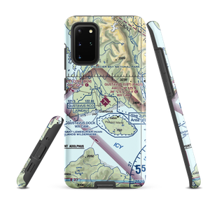 Gustavus Airport (GST) VFR Sectional Samsung Phone Case