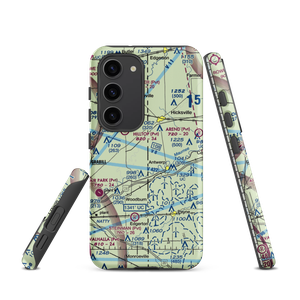Gustin's /Private/ Airport (80IN) VFR Sectional Samsung Phone Case