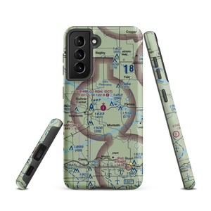 Guthrie County Regional Airport (GCT) VFR Sectional Samsung Phone Case