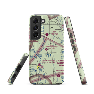 H & F Properties Airport (8TE4) VFR Sectional Samsung Phone Case