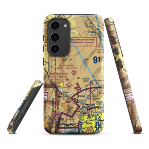 H Bar H Airport (NV09) VFR Sectional Samsung Phone Case