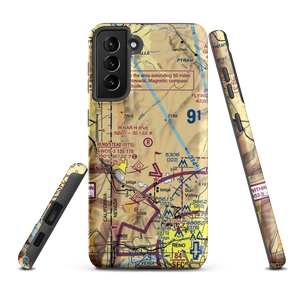 H Bar H Airport (NV09) VFR Sectional Samsung Phone Case